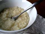 congee in bowl